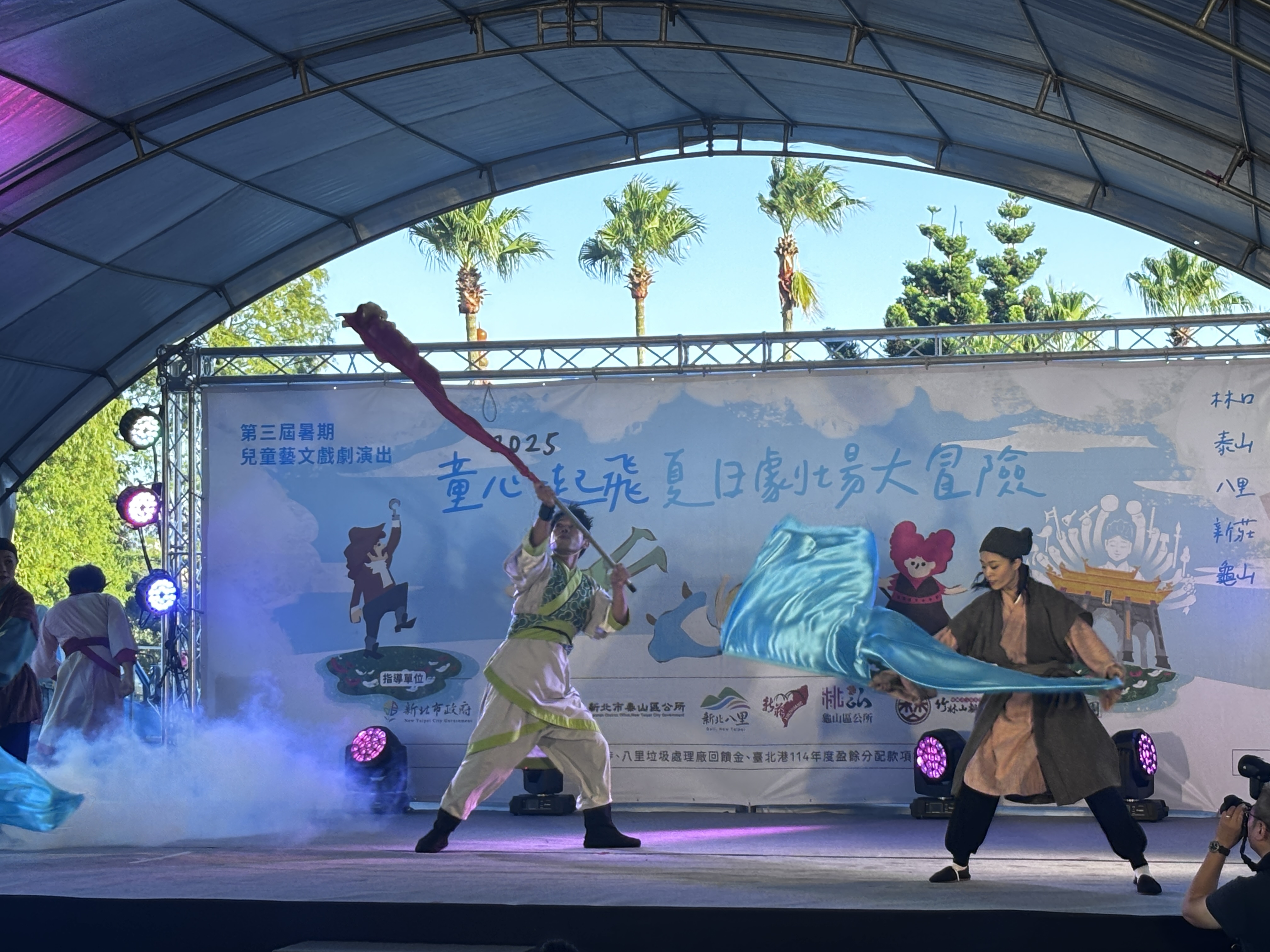 05.「千順與觀音」是依據林口竹林山觀音寺信仰排演的年度大戲