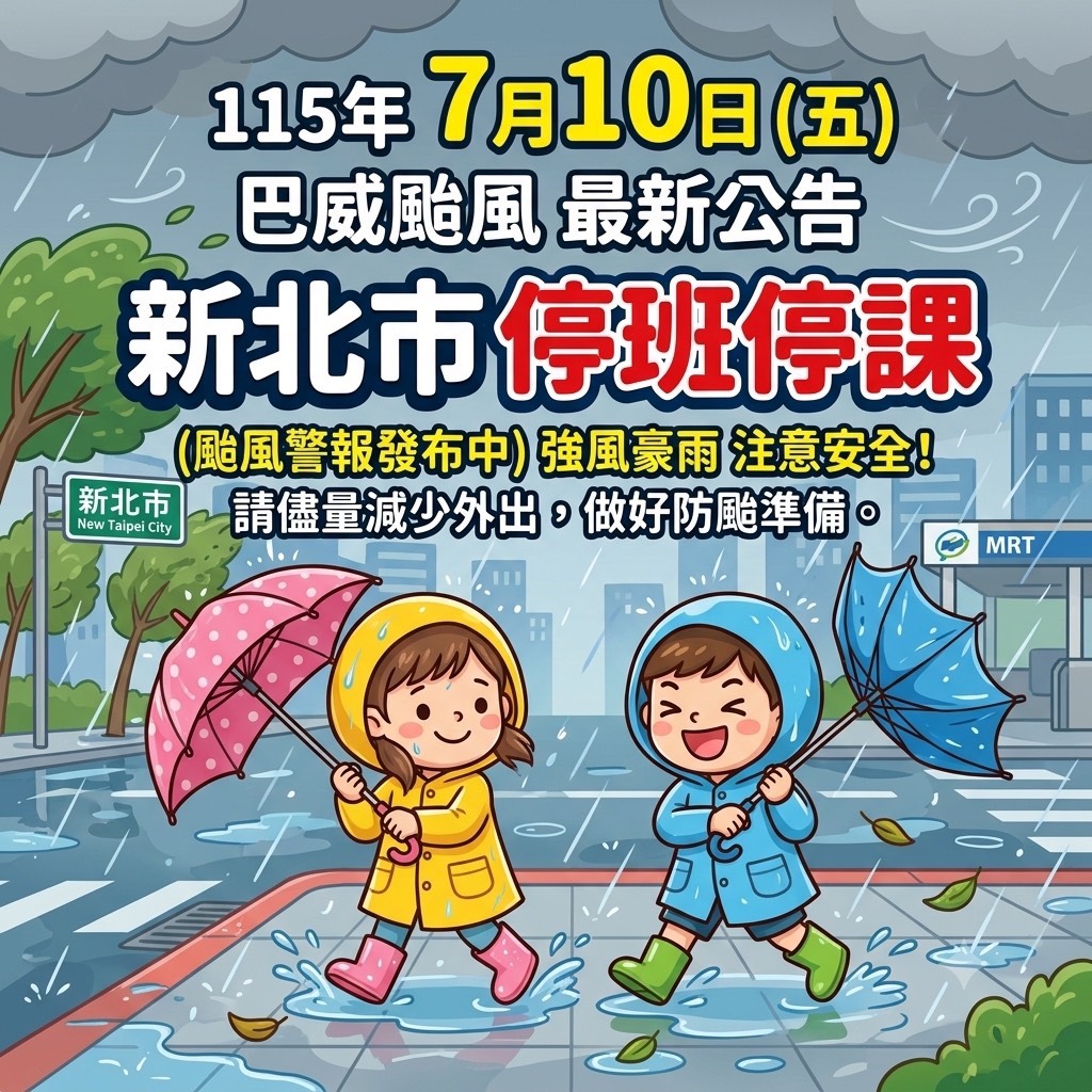 1150710新北市停班停課