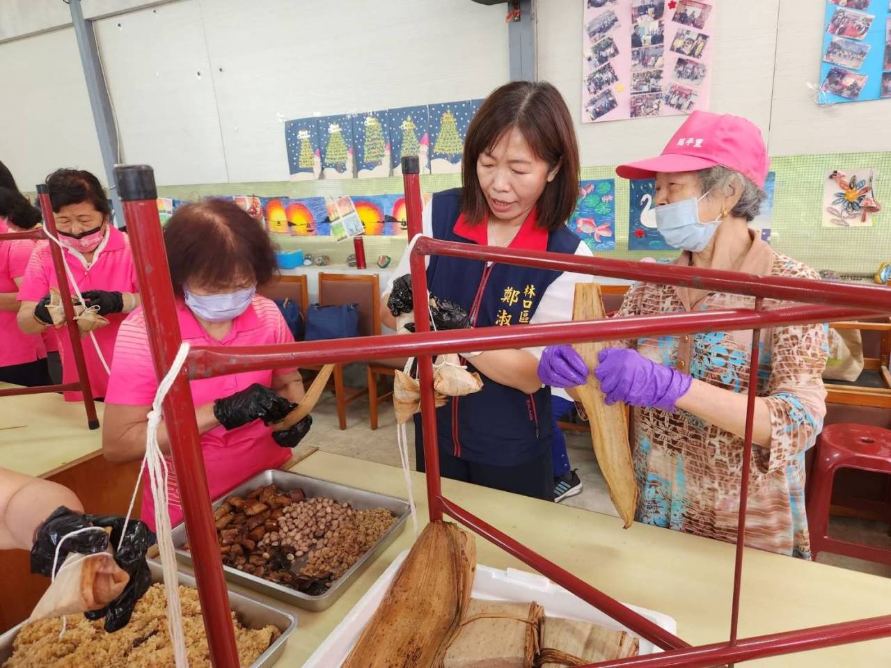 嘉瑞社區據點-端午包粽